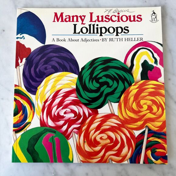 Ruth Heller Picture Books Lot of 5  Teacher Homeschool Grammar Noun Verb Adverbs - Picture 5 of 16